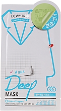Düfte, Parfümerie und Kosmetik Feuchtigkeitsspendende Aqua-Tuchmaske - Dewytree Aqua Deep Mask