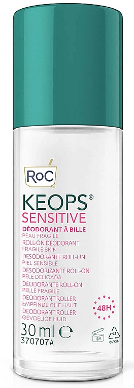 Deospray - Roc Keops Deo Roll-On Sensitive Skin — Bild N1