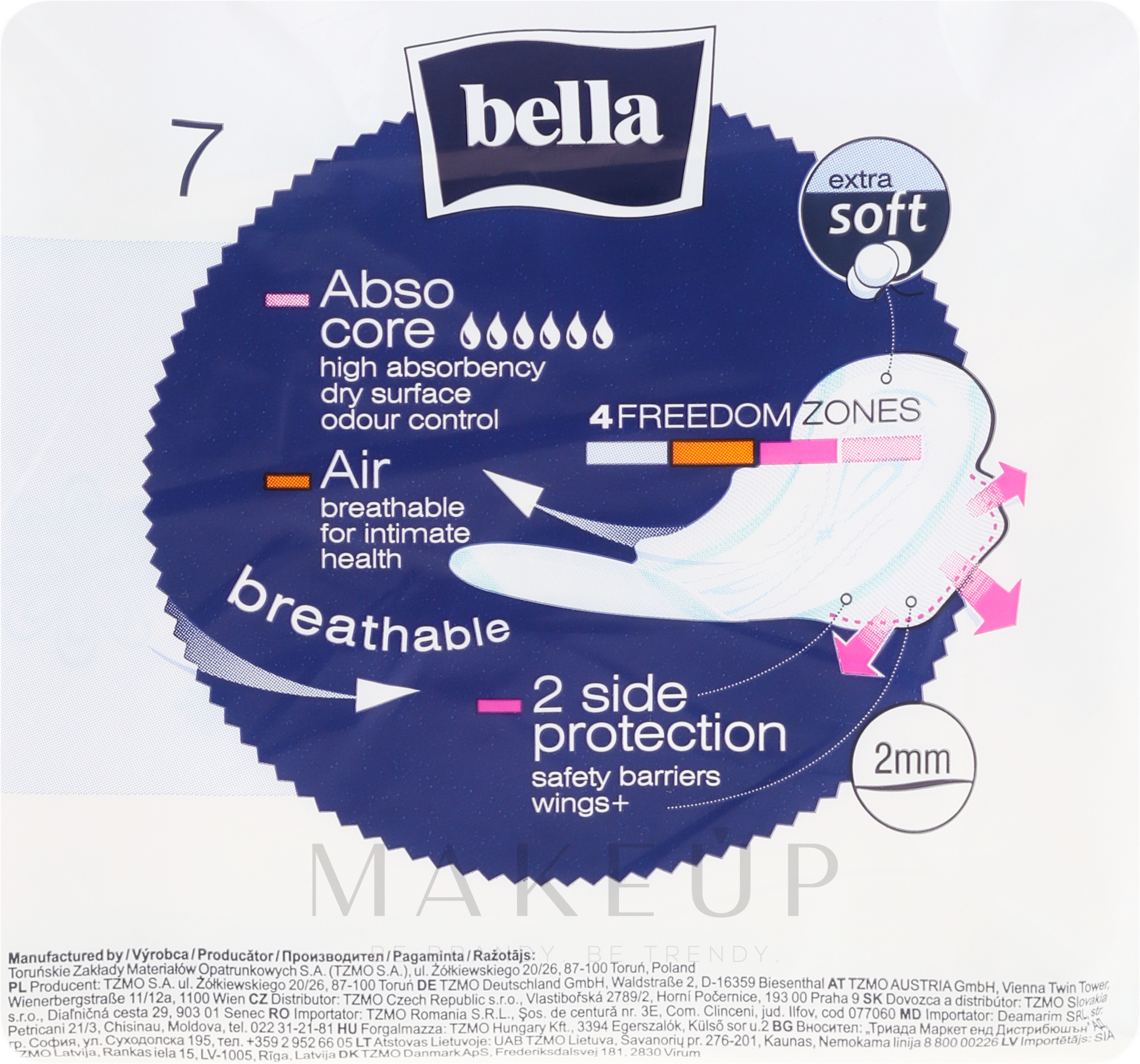 Nachtbinden Perfecta Ultra Night Extra Soft 7 St. - Bella — Bild 7 St.