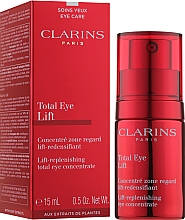 Regenerierendes Konzentrat für die Augenpartie - Clarins Total Eye Lift Concentrate — Bild N2