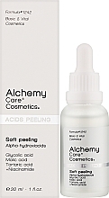 Sanftes Säurepeeling für das Gesicht - Alchemy Care Cosmetics Soft Acid Peeling — Bild N2