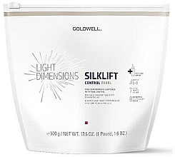 Haaraufhellungspulver - Goldwell Light Dimensions SilkLift Control Pearl Level 6-8 — Bild N1