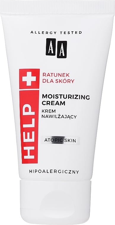 Feuchtigkeitscreme für atopische Haut - AA Help Moisturizing Cream — Foto N1