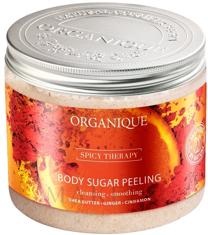 Würziges Zucker-Körperpeeling - Organique Spicy Sugar Body Peeling  — Bild 200 ml