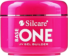 Aufbau-Nagelgel transparent - Silcare Base One UV Gel Builder Clear — Bild N1