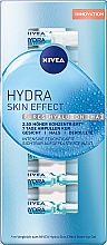 Düfte, Parfümerie und Kosmetik Feuchtigkeitsspendende hochkonzentrierte Ampullen für Gesicht, Hals und Dekolleté mit Hyaluronsäure - Nivea Hydra Skin Effect 7-Day Hydrating Treatment In Ampoules