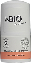 Düfte, Parfümerie und Kosmetik Natürlicher Deo Roll-On mit Feigen und weißem Tee - BeBio Natural Deodorant Roll-On