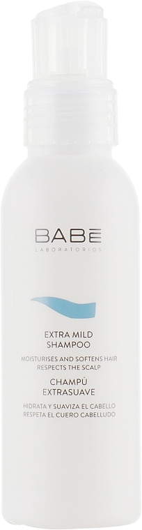 GESCHENK! Mildes Shampoo für alle Haartypen Reisegröße - Babe Laboratorios Extra Mild Shampoo Travel Size  — Bild N1