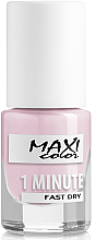 Düfte, Parfümerie und Kosmetik Nagellack - Maxi Color 1 Minute Fast Dry