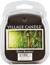 Düfte, Parfümerie und Kosmetik Aromatisches Wachs schwarzer Bambus - Village Candle Black Bamboo Wax Melt