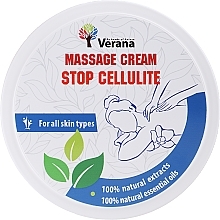 Massagecreme - Verana Massage Cream Stop-Cellulite  — Bild N1