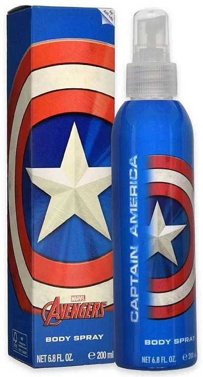 Körperspray - Air-Val International Marvel Avengers Capitan America Body Spray — Bild N2