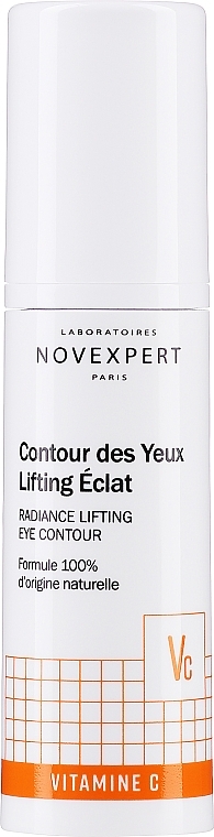 Augenkonturcreme für strahlende Haut mit Lifting-Effekt und Vitamin C - Novexpert Vitamin C Radiance Lifting Eye Contour — Bild N1