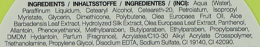 Körpercreme - Eveline Cosmetics Extra Soft Oliwka Aloes Cream — Bild N2