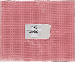 Düfte, Parfümerie und Kosmetik Papierservietten für die Maniküre 40x32 cm rosa - Tuffi Proffi Premium