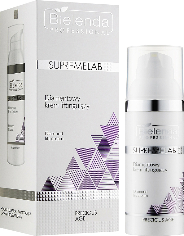 Gesichtscreme mit Lifting-Effekt - Bielenda Professional SupremeLab Diamond Lift Cream — Bild N2