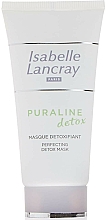 Düfte, Parfümerie und Kosmetik Entgiftende und beruhigende Gesichtsmaske mit Olivenblatt und Vitamin A - Isabelle Lancray Puraline Detox Mask