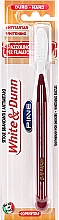 Zahnbürste White & Dunn hart Burgund - Piave Toothbrush — Bild N1