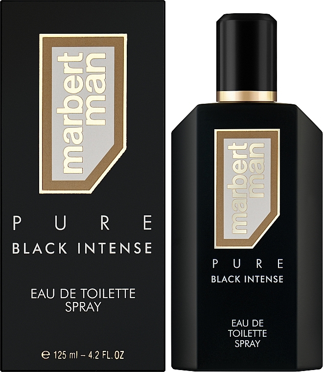 Marbert Man Pure Black Intense - Eau de Toilette — Bild N2