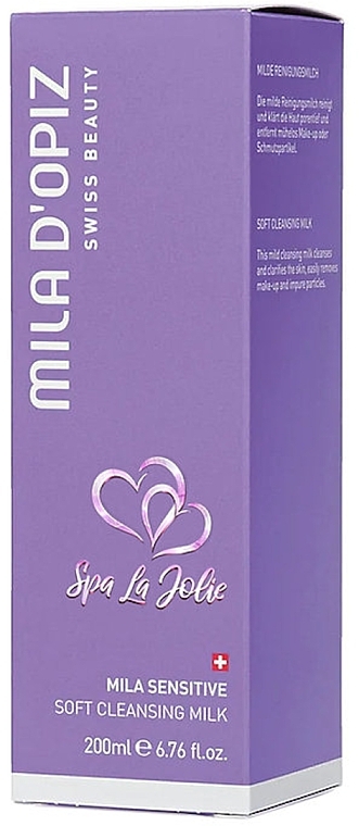 Gesichtsreinigungsmilch - Mila D’Opiz Sensitive Soft Cleansing Milk — Bild N2