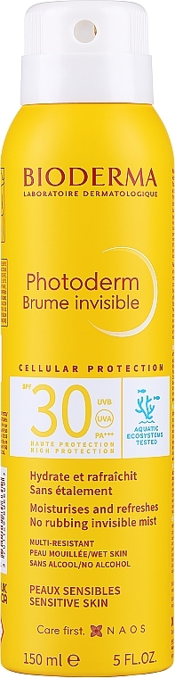 Sonnenschutzspray für Körper und Gesicht SPF 30 - Bioderma Photoderm Sun Mist SPF 30 — Bild N1