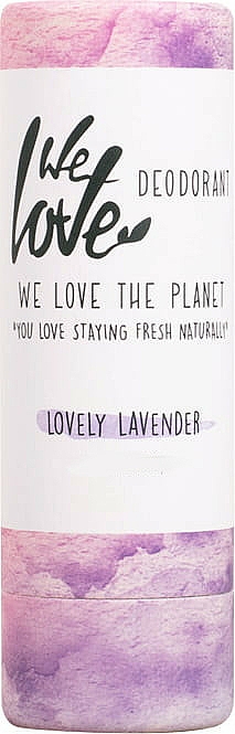 Deostick mit Lavendelduft - We Love The Planet Lovely Lavender Deodorant — Bild N1