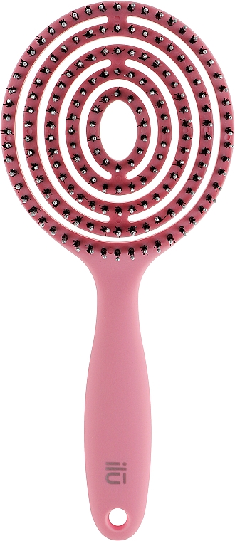 Haarbürste rosa - Ilu Brush Lollipop Pink — Bild N1