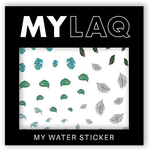 Nagelsticker Mein Pastellblatt - MylaQ My Water Sticker My Pastel Leaf — Bild N1
