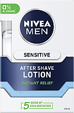 Düfte, Parfümerie und Kosmetik Beruhigende After Shave Lotion für empfindliche Haut - Nivea For Men Active Comfort System After Shave Lotion