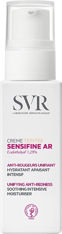 Getönte Gesichtscreme gegen Rötungen - SVR Sensifine AR Tinted Cream Unifying Anti-Redness Care — Bild N1