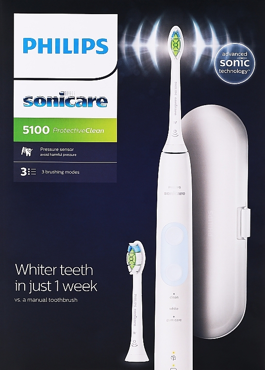 Elektrische Schallzahnbürste - Philips Sonicare Protective Clean 5100 HX6859/29  — Bild N1