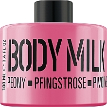 Körpermilch Rosa Pfingstrose - Mades Cosmetics Stackable Peony Body Milk — Bild N1