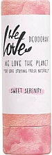 Düfte, Parfümerie und Kosmetik Deostick mit Duft von Rosenöl mit Honig und milden Kräutern - We Love The Planet Sweet Serenity Deodorant Stick