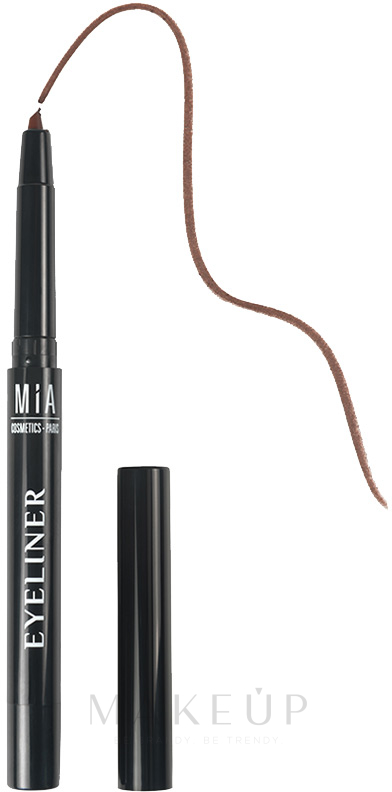 Automatischer Eyeliner - Mia Cosmetics Paris Eyeliner Pencil — Bild Deep Brown
