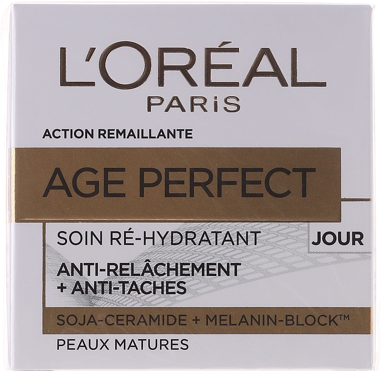 Feuchtigkeitsspendende Tagescreme gegen Altersflecken - L'Oreal Paris Age Perfect — Bild N3