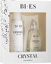 Düfte, Parfümerie und Kosmetik Bi-Es Crystal - Duftset (Eau de Parfum 100ml + Deospray 150ml)