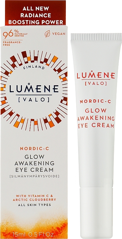 Augencreme - Lumene Valo Glow Awakening Eye Cream — Bild N2