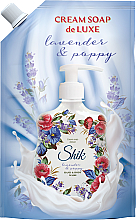 Flüssige Cremeseife für Körper und Hände - Shik Lavender & Poppy Hand & Body Wash (Doypack) — Bild N1