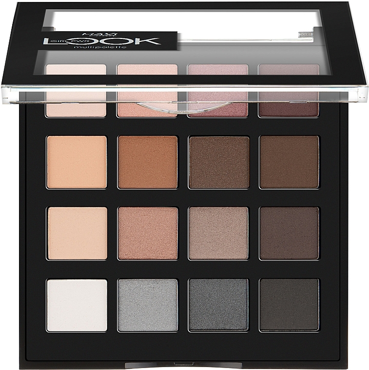 Lidschatten-Palette mit 16 Farbtönen - Maxi Color Look Girl Pwr Multipalette — Bild N1