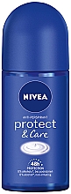 Düfte, Parfümerie und Kosmetik Deo Roll-on Antitranspirant - NIVEA Antyperspirant Protect Care Roll-On