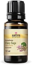 Düfte, Parfümerie und Kosmetik Ätherisches Öl aus Muskatellersalbei - Sattva Ayurveda Clary Sage Essential Oil 