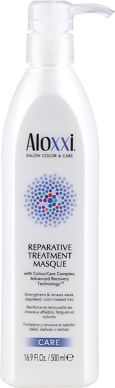 Revitalisierende Haarmaske - Aloxxi Reparative Treatment Masque — Bild N2