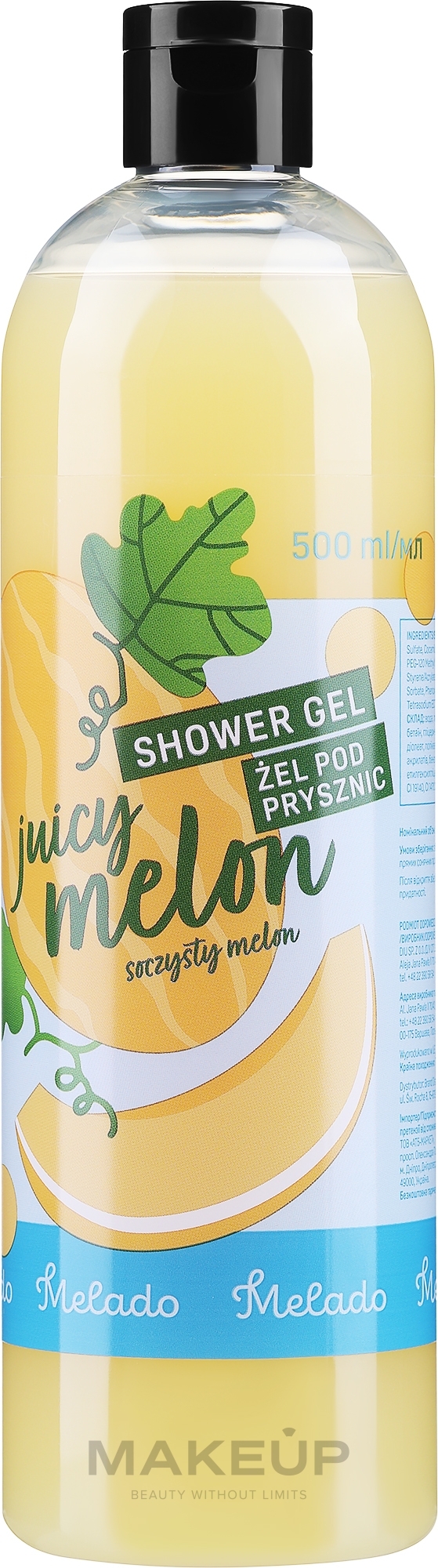Duschgel Saftige Melone - Natigo Melado Shower Gel Juicy Melon — Bild 500 ml