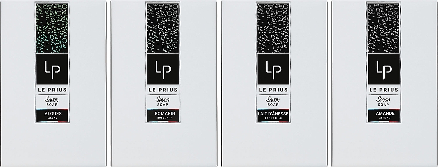 Seifenset - Le Prius Gift Set Spa Bars Of Soap (Seife 4x125g)  — Bild N1