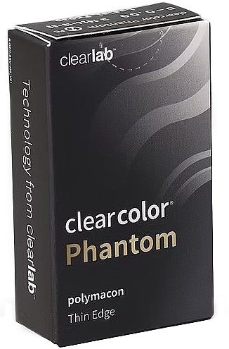 Farbige Kontaktlinsen engelsrot 2 St. - Clearlab ClearColor Phantom Angelic Red — Bild N3