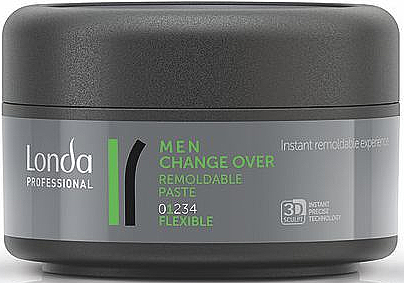 Modellierende Haarpaste Flexibler Halt - Londa Professional Men Change Over Remoldable Past — Bild N1