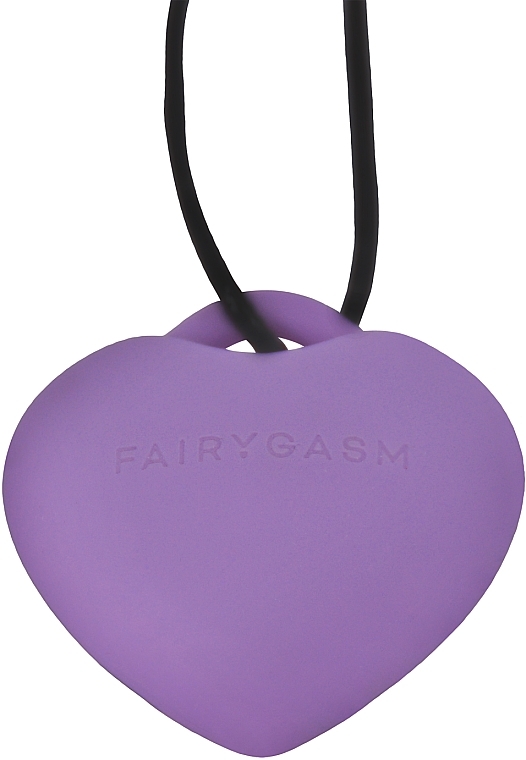 Mini-Vibrator Halskette lila - Fairygasm PleasureStone  — Bild N2