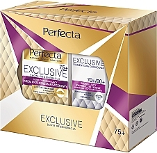 Düfte, Parfümerie und Kosmetik Gesichtspflegeset - Perfecta Exclusive 75 + (Creme 50ml + Augencreme 15ml) 