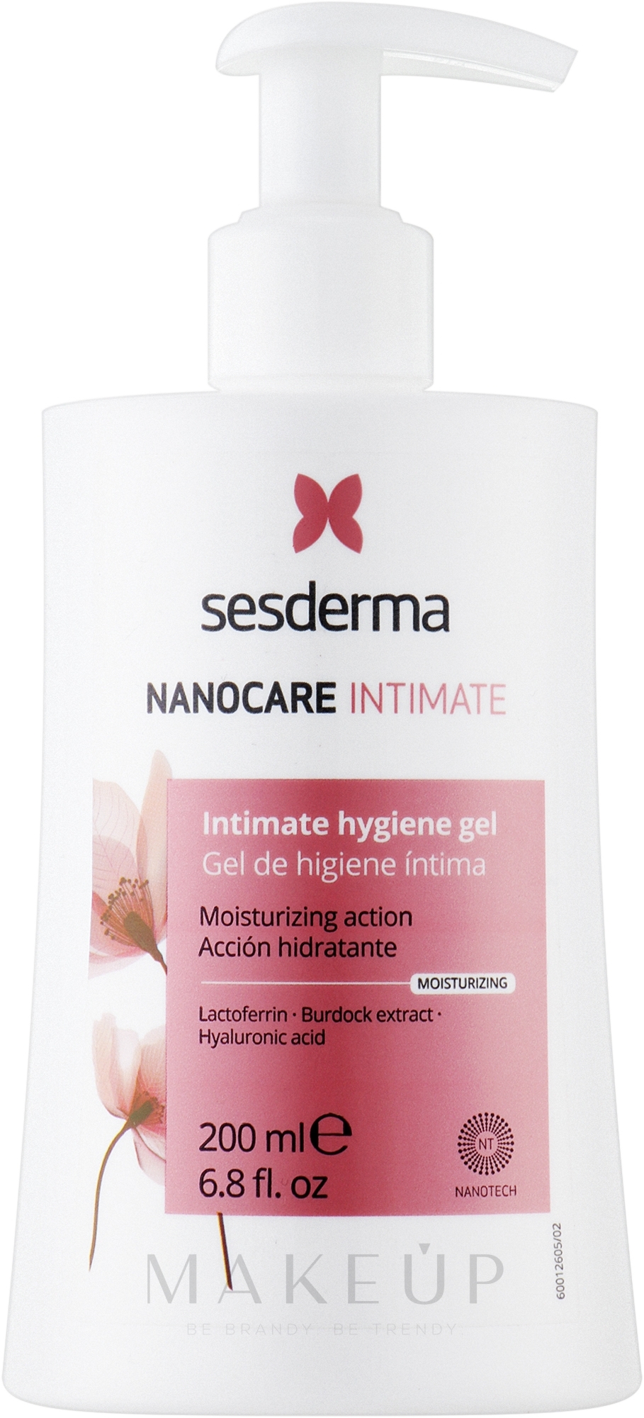 Gel für die Intimhygiene - SesDerma Laboratories Nanocare Intimate Hygiene Gel — Foto 200 ml