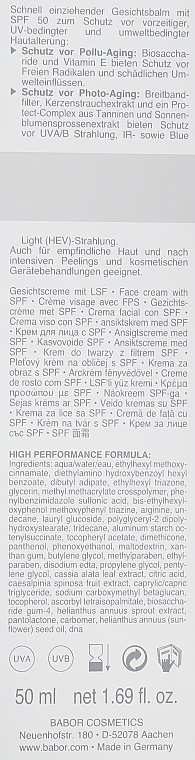 Sonnenschutzbalsam für das Gesicht SPF 50 - Babor Doctor Babor Protecting Balm SPF 50 — Bild N2